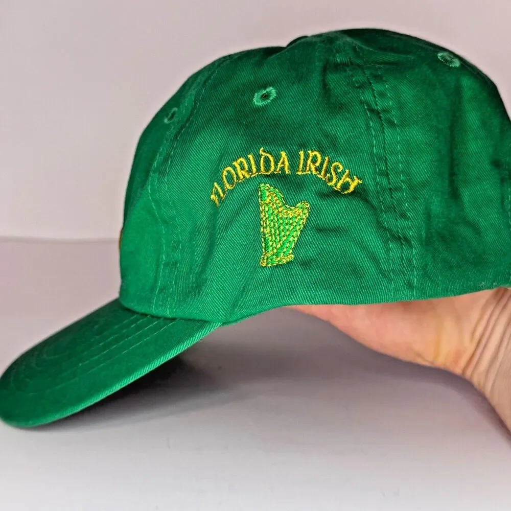 Tampa Bay Rays TB Florida Irish Green Hat Cap Irish Flag Strapback Dad Hat